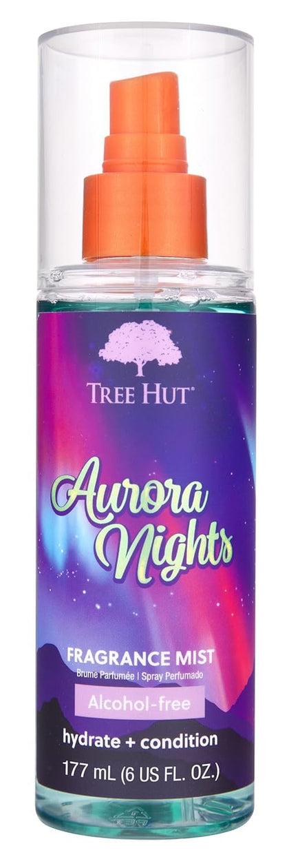 Tree Hut Aurora Nights Fragrance Mist 6 Fl Oz front view