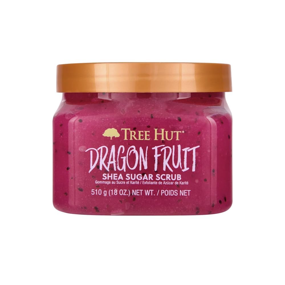 Tree Hut Body Scrub Dragon Fruit 18 Oz front view
