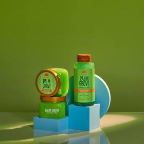 Tree Hut Body Wash Palm Grove 18 Fl Oz packaging close-up