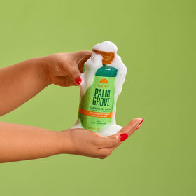 Tree Hut Body Wash Palm Grove 18 Fl Oz side view