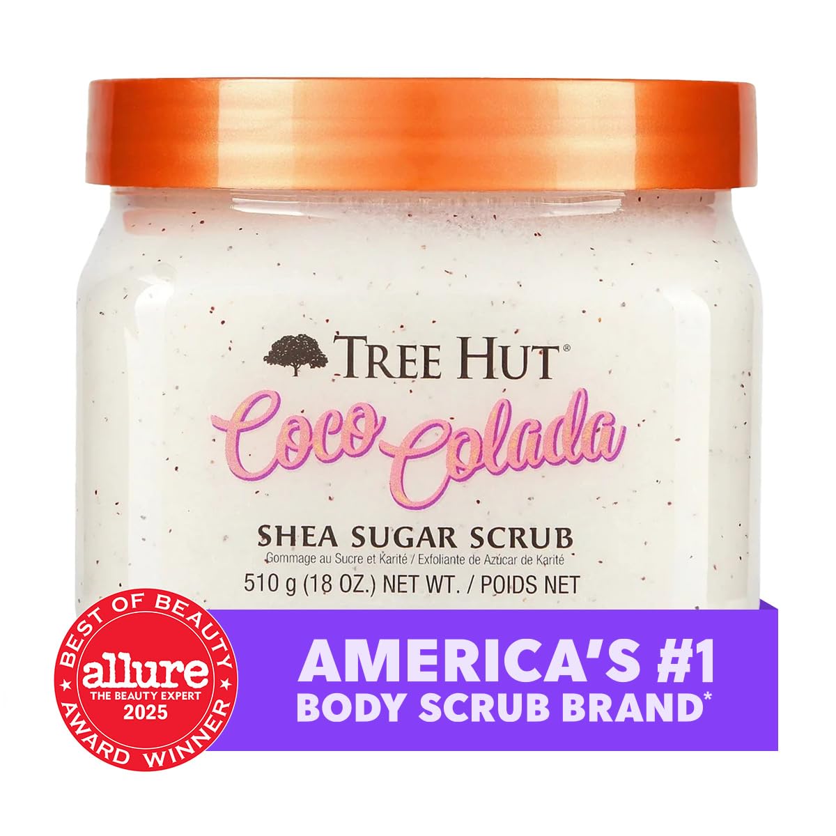 Tree Hut Coco Colada Body Scrub 600g packaging