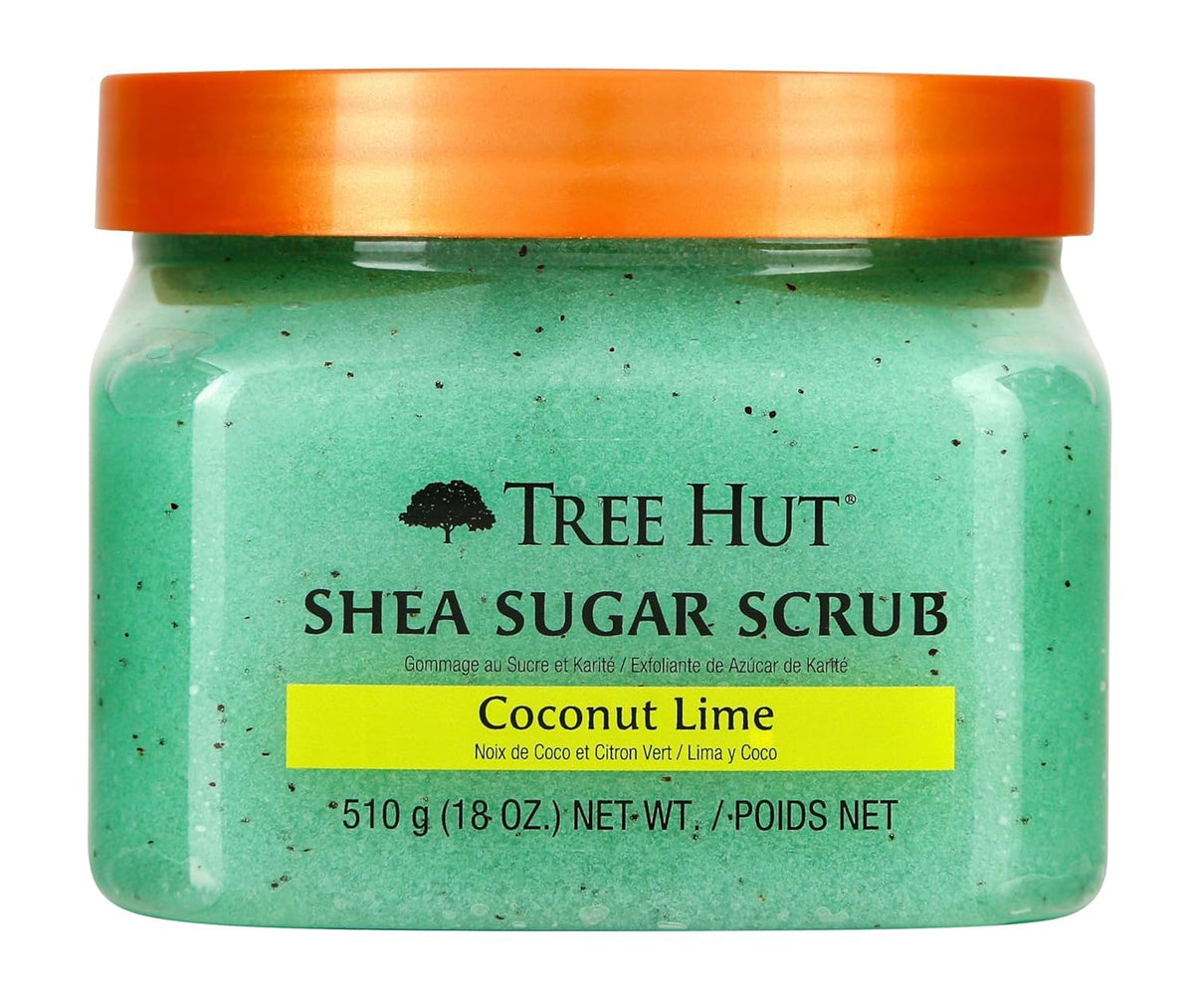 Tree Hut Coconut Lime Body Scrub 600g front view