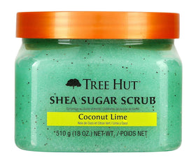 Tree Hut Coconut Lime Body Scrub 600g front view