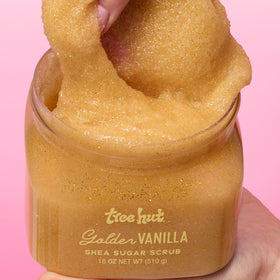 Tree Hut Golden Vanilla Body Scrub texture close-up