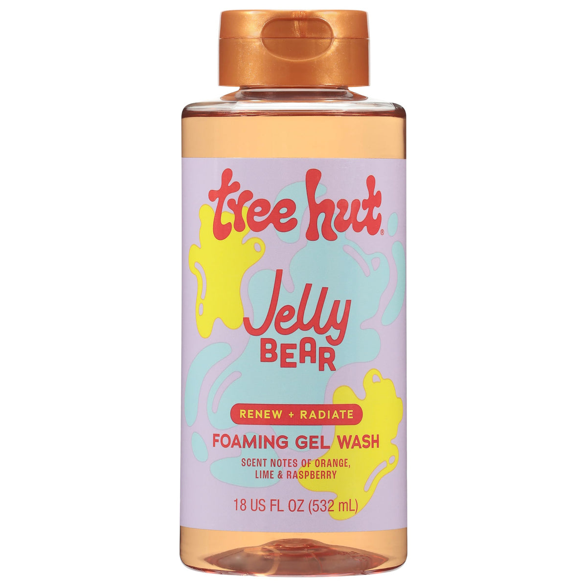 Tree Hut Jelly Bear Foaming Gel Body Wash 18 Fl Oz front view
