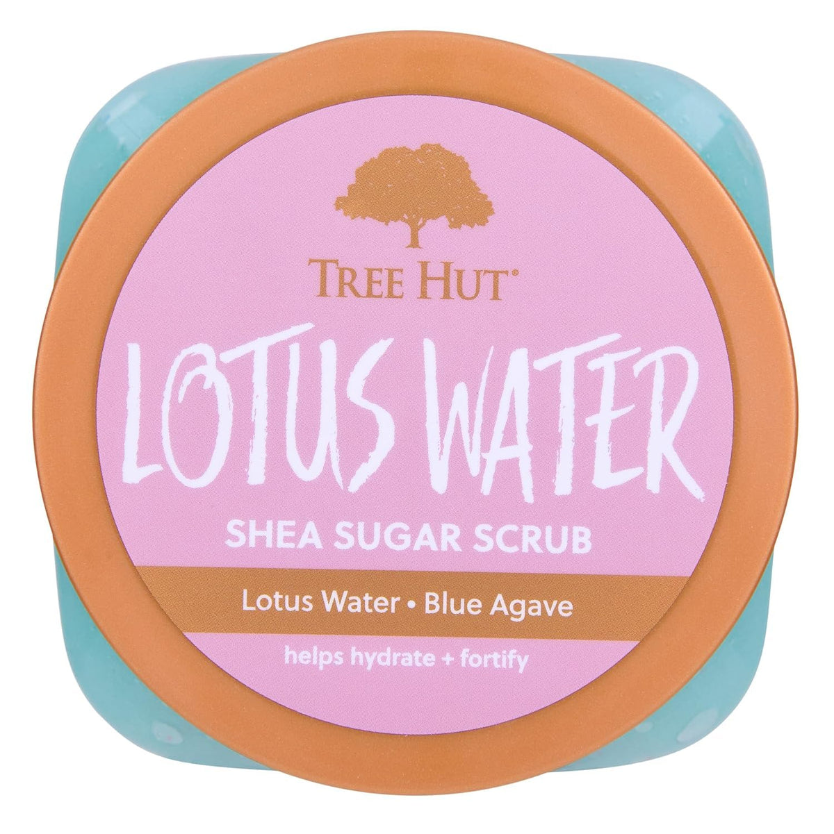 Tree Hut Lotus Water Body Scrub 18 oz packaging
