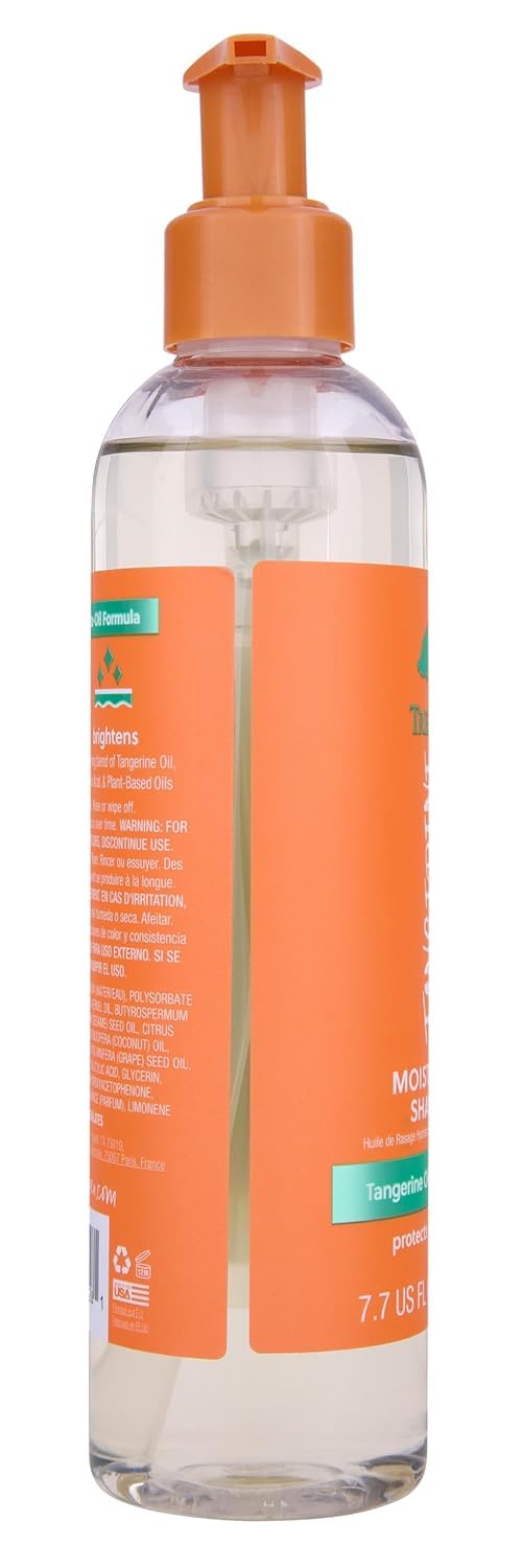 Tree Hut Moisturizing Shave Oil Tangerine back view