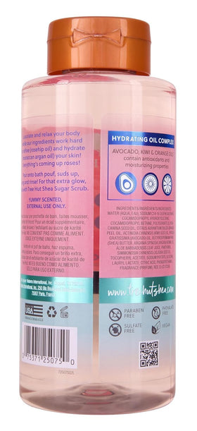 Tree Hut Moroccan Rose Foaming Gel Wash 18 oz side view
