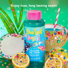 Tree Hut Ocean Pop Body Wash back view showing ingredients