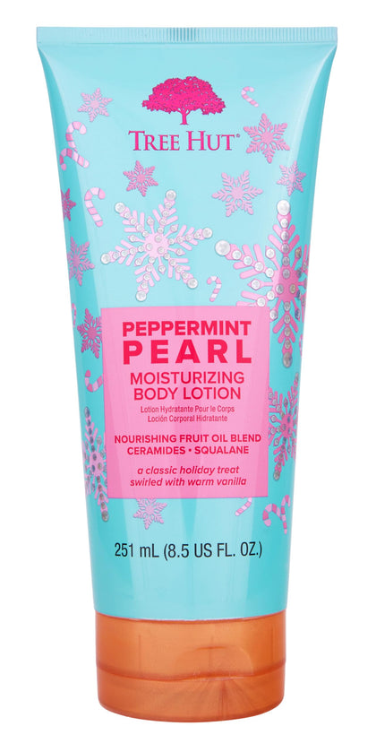 Tree Hut Peppermint Pearl Body Lotion 8.5 fl oz front view