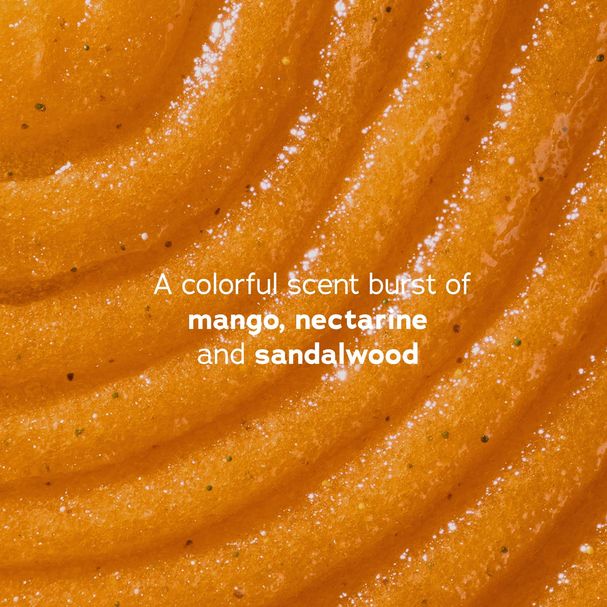 Tree Hut Rainbow Mango Body Scrub application on skin