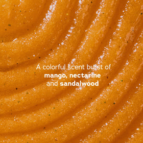 Tree Hut Rainbow Mango Body Scrub application on skin