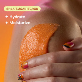 Tree Hut Rainbow Mango Body Scrub texture close-up