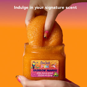 Tree Hut Rainbow Mango Body Scrub with tropical fruits