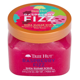 Tree Hut Raspberry Fizz Body Scrub 18 Oz packaging