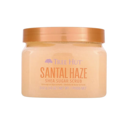 Tree Hut Santal Haze Body Scrub 18 Oz front view
