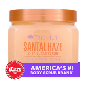 Tree Hut Santal Haze Body Scrub texture close-up