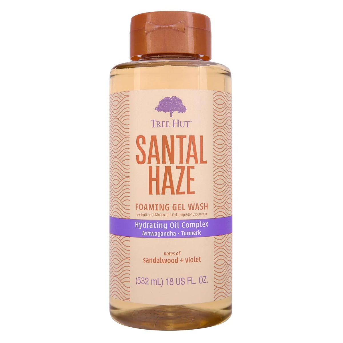 Tree Hut Santal Haze Body Wash 18 Fl Oz front view