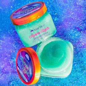 Tree Hut Shea Sugar Scrub Aurora Nights 18 oz texture close-up