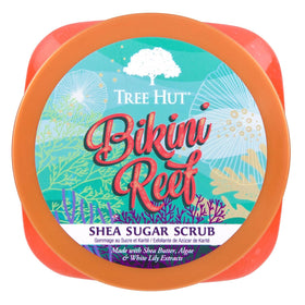 Tree Hut Shea Sugar Scrub Bikini Reef 18 oz packaging