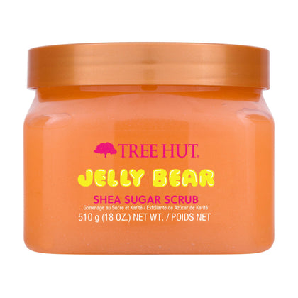 Tree Hut Shea Sugar Scrub Jelly Bear 18 Oz front view
