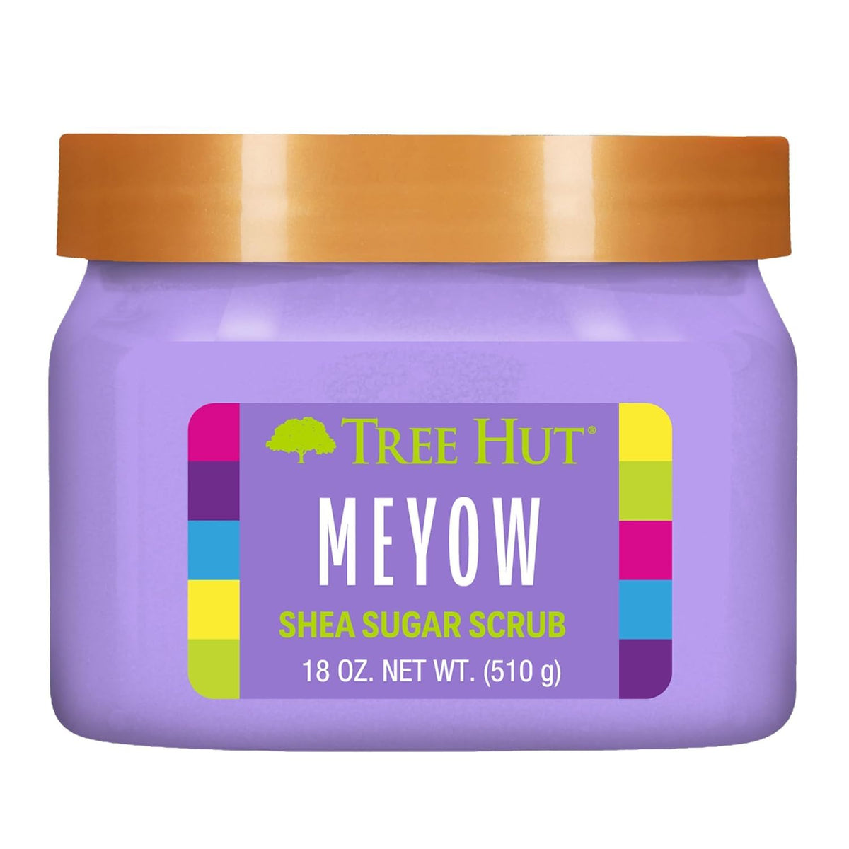 Tree Hut Shea Sugar Scrub Meyow 18 Fl Oz front view