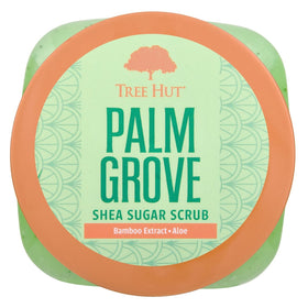 Tree Hut Shea Sugar Scrub Palm Grove 18 oz packaging