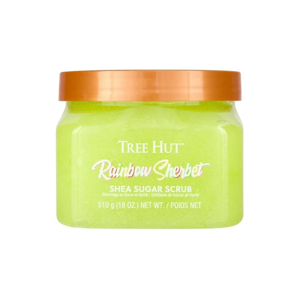 Tree Hut Shea Sugar Scrub Rainbow Sherbet front view