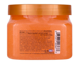 Tree Hut Shea Sugar Scrub Sunkissed Poppy 18 oz with fresh flowers
