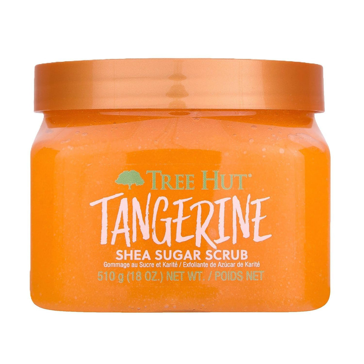 Tree Hut Tangerine Body Scrub 18 Oz front view