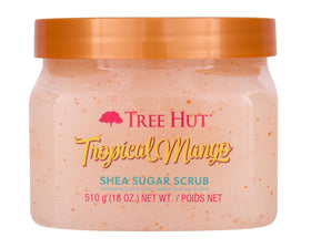 Tree Hut Tropical Mango Body Scrub 18 Oz front view