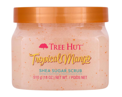 Tree Hut Tropical Mango Body Scrub 18 Oz front view