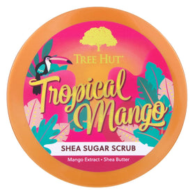 Tree Hut Tropical Mango Body Scrub 18 Oz packaging