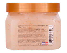 Tree Hut Tropical Mango Body Scrub 18 Oz texture close-up