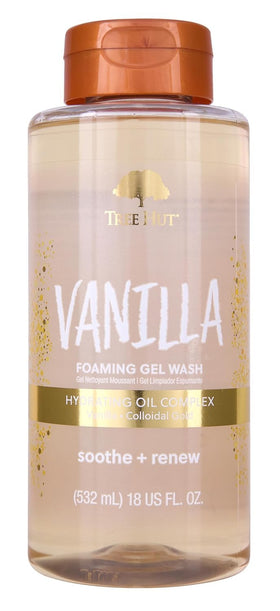 Tree Hut Vanilla Body Wash 18 Fl Oz front view