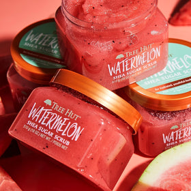 Tree Hut Watermelon Body Scrub with fresh watermelon