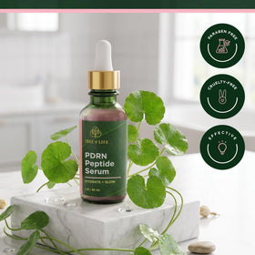 Tree of Life PDRN Serum with ingredients highlighted