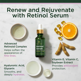 Tree of Life Retinol Serum bottle with dropper