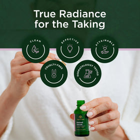 Tree of Life Retinol Serum on bathroom counter