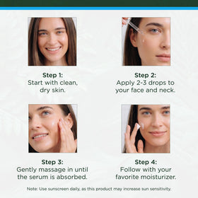 Tree of Life Salicylic Acid Serum 2% application on skin