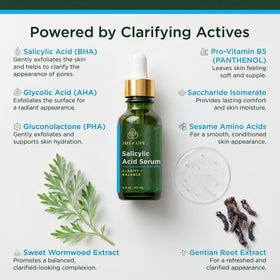 Tree of Life Salicylic Acid Serum 2% back view