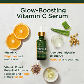 Tree of Life Vitamin C Serum bottle with dropper