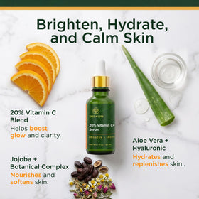 Tree of Life Vitamin C+ Serum bottle with dropper