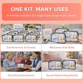 TREKTOTE hygiene kit contents overview