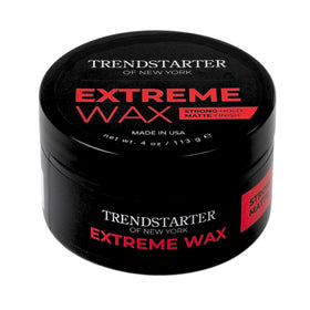 TRENDSTARTER Hair Wax 4oz front view with matte finish