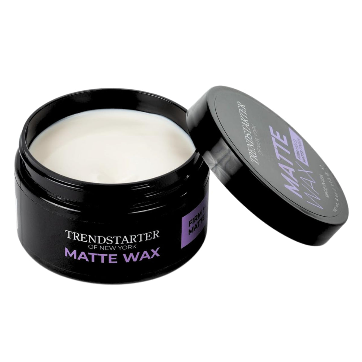TRENDSTARTER Matte Wax 4oz application on hair