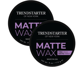 TRENDSTARTER Matte Wax 4oz front view with packaging