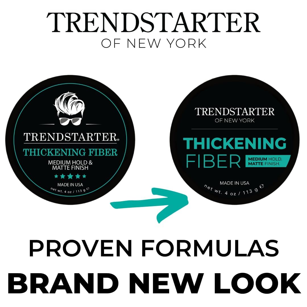 TRENDSTARTER Thickening Fiber Pomade 4oz side view
