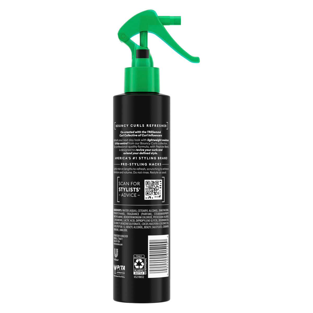 TRESemmé Bouncy Curls Leave-In Refresher 6.7 fl oz back view
