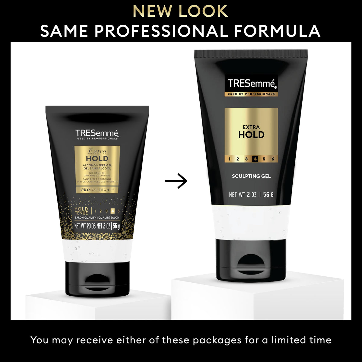 TRESemmé Extra Hold Hair Gel 2 oz side view